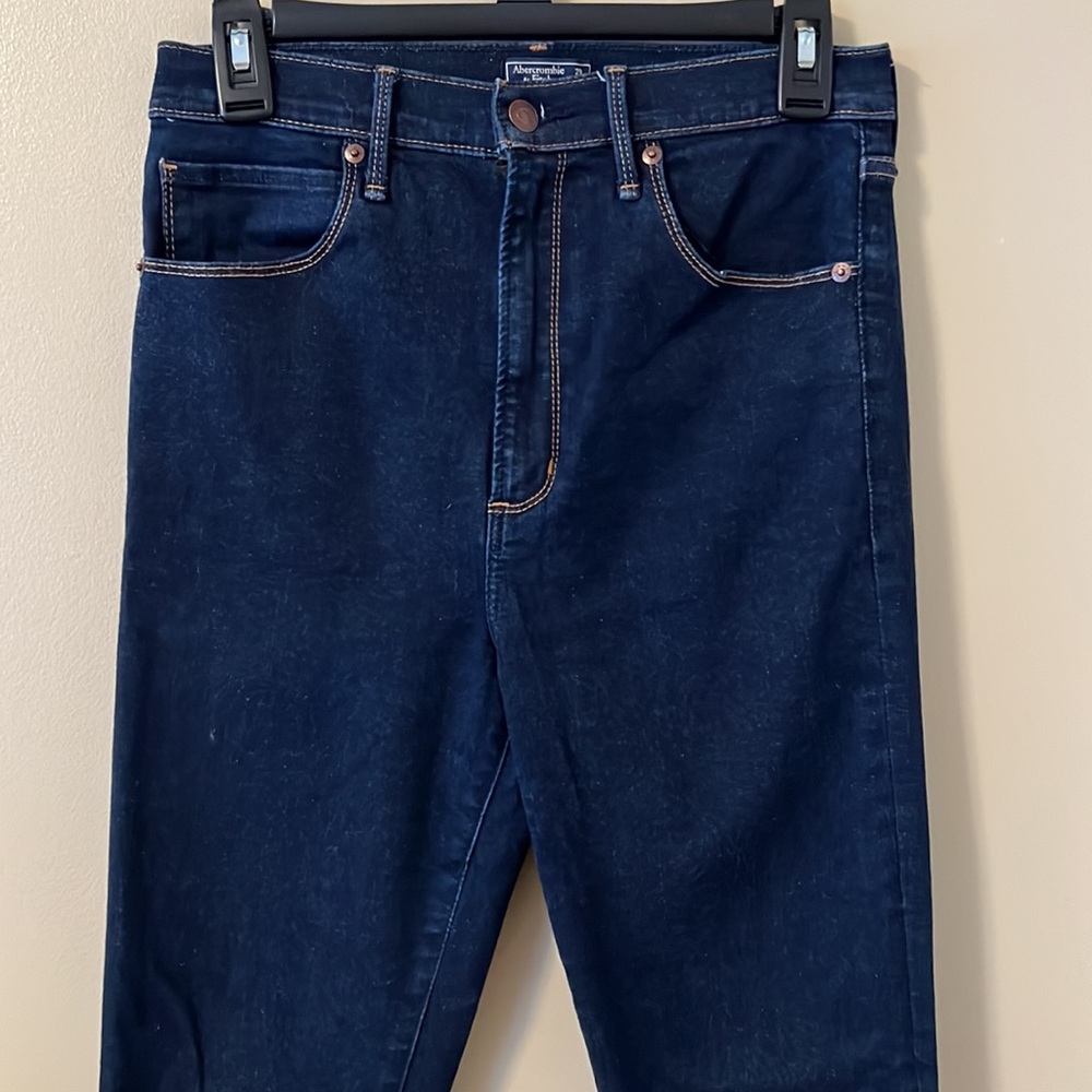 A&F Dark Wash Skinny Jeans